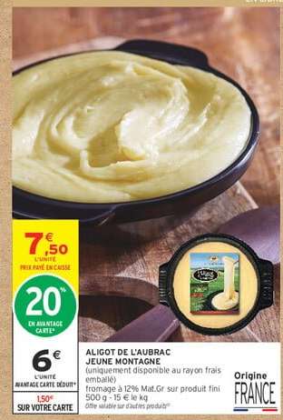 ALIGOT DE L'AUBRAC JEUNE MONTAGNE
