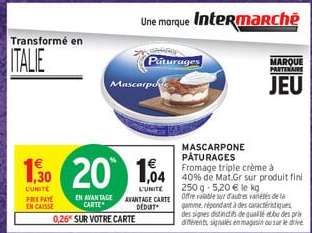 Mascarpone Pâturages