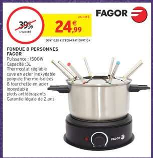 Fondue 8 personnes Fagor
