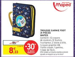 Trousse Garnie Foot 31 Pièces