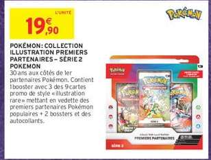 POKÉMON: COLLECTION ILLUSTRATION PREMIERS PARTENAIRES– SÉRIE 2 POKEMON