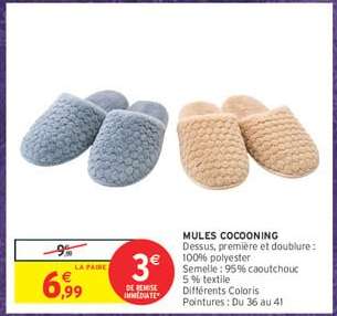 Mules Cocooning