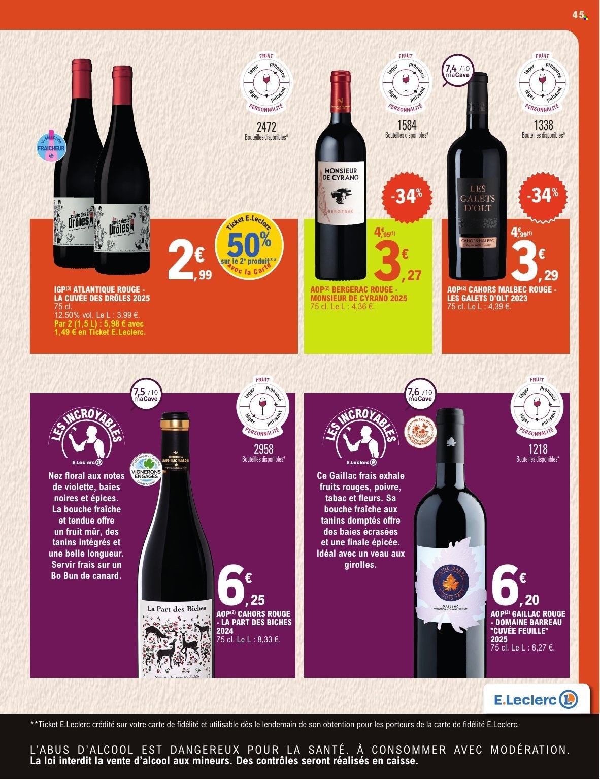 Catalogue E.Leclerc - 26.09.2026 - 10.10.2026. Page 45