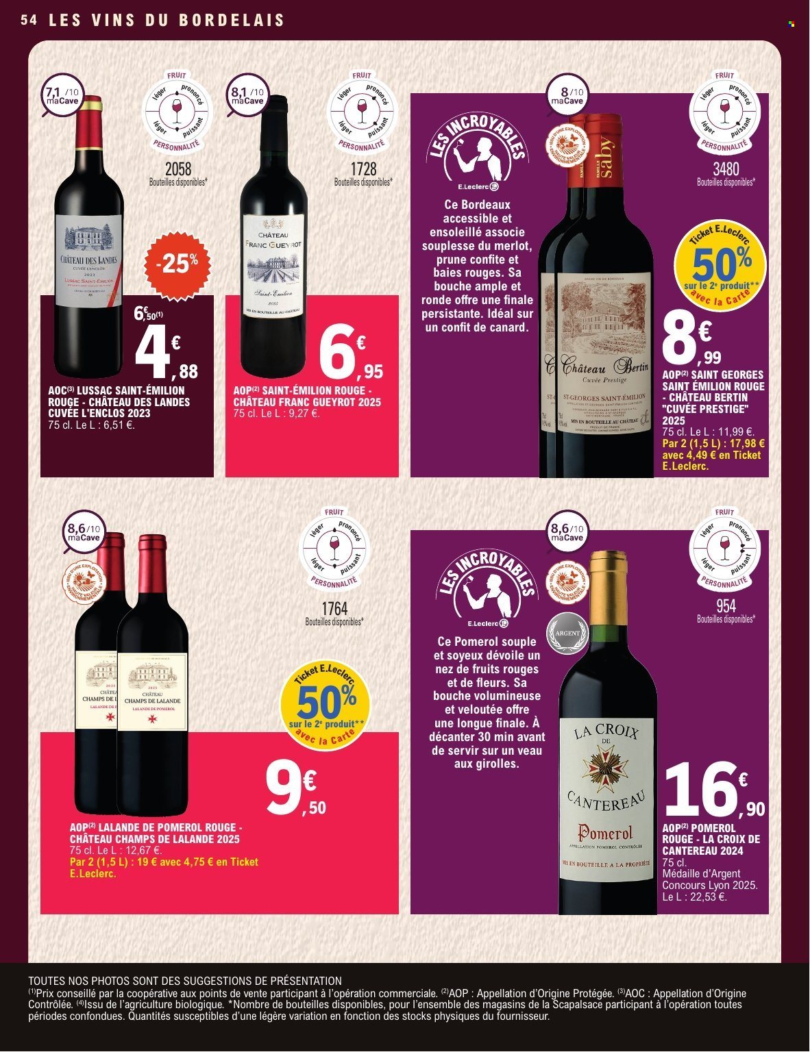 Catalogue E.Leclerc - 26.09.2026 - 10.10.2026. Page 54