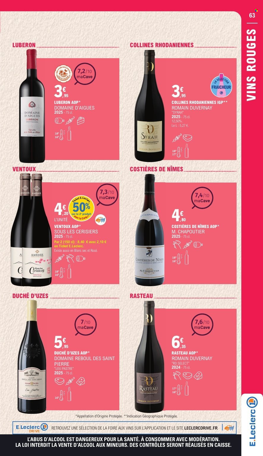 Catalogue E.Leclerc - 26.09.2026 - 10.10.2026. Page 63