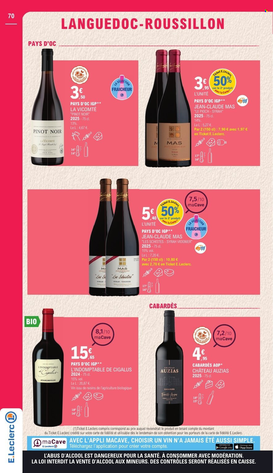 Catalogue E.Leclerc - 26.09.2026 - 10.10.2026. Page 70