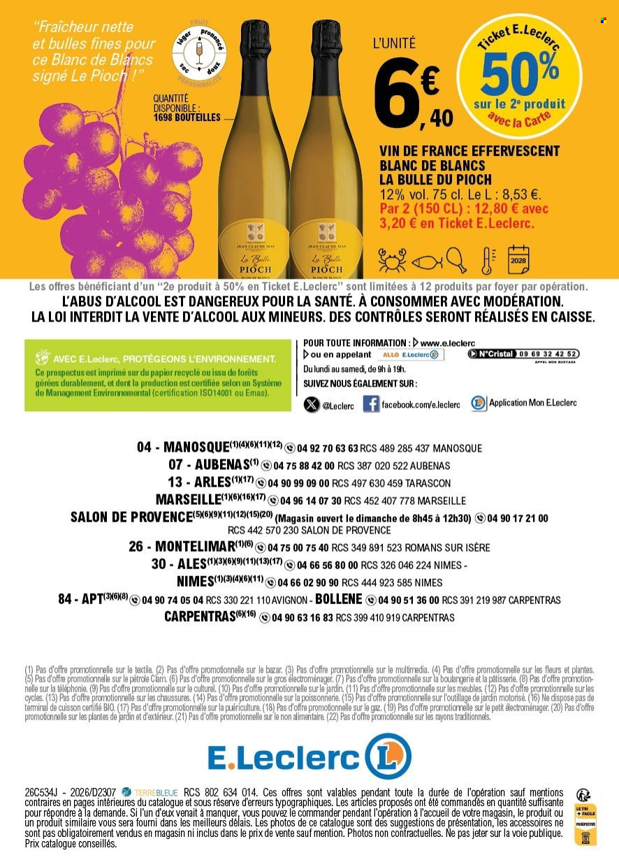 Catalogue E.Leclerc - 26.09.2026 - 10.10.2026. Page 104