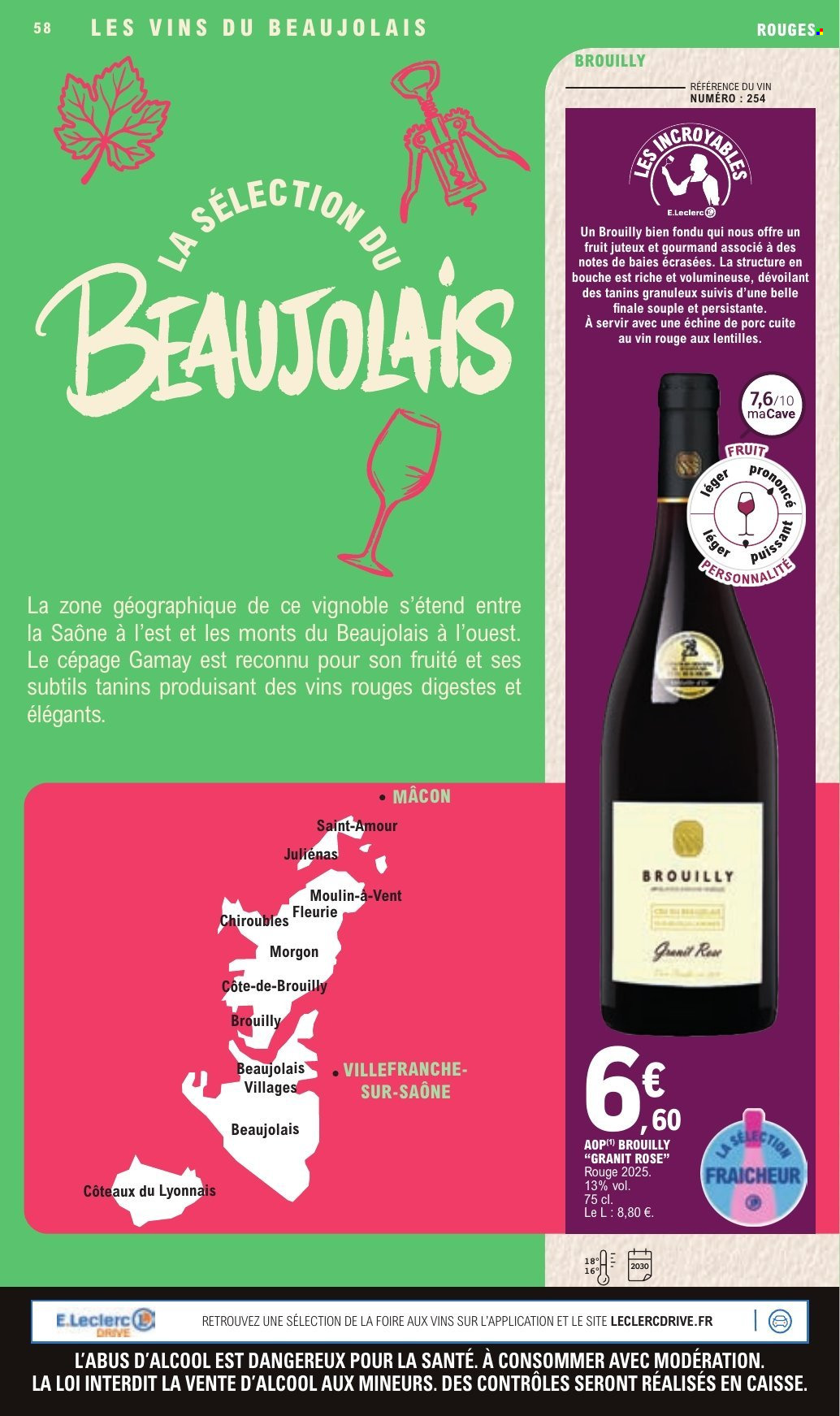 Catalogue E.Leclerc - 26.09.2026 - 10.10.2026. Page 58