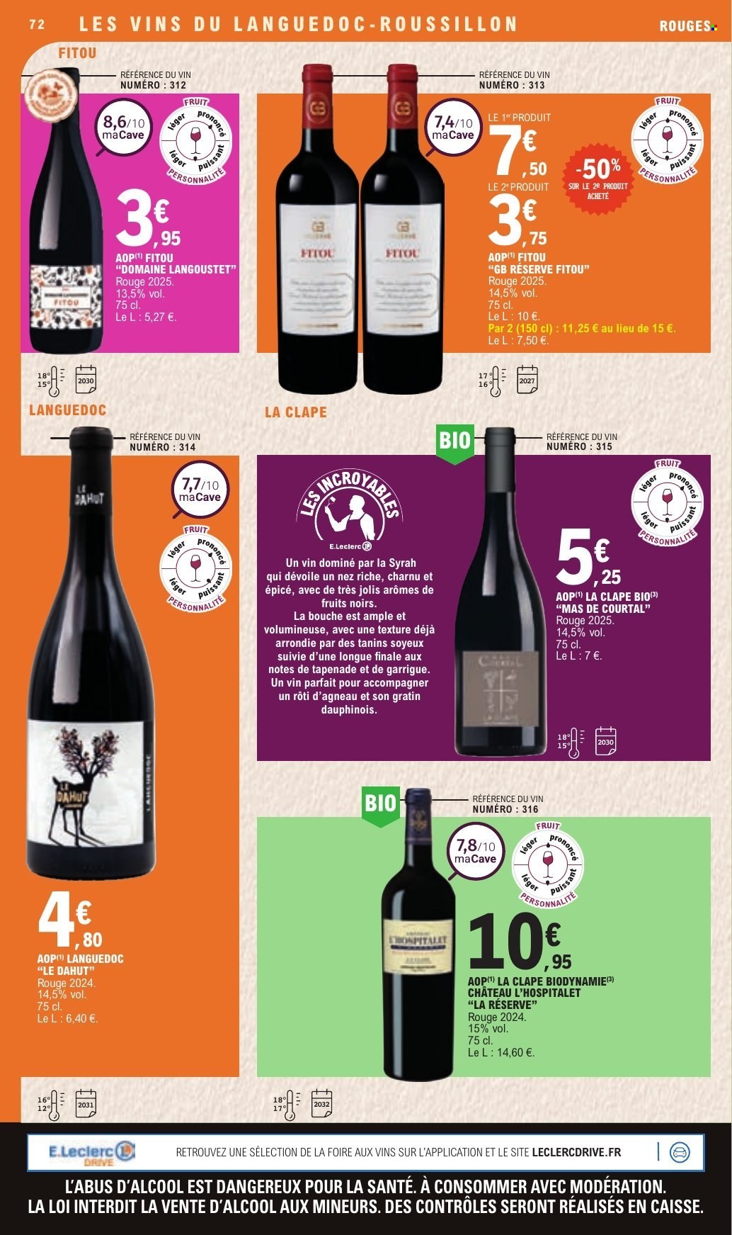 Catalogue E.Leclerc - 26.09.2026 - 10.10.2026. Page 72