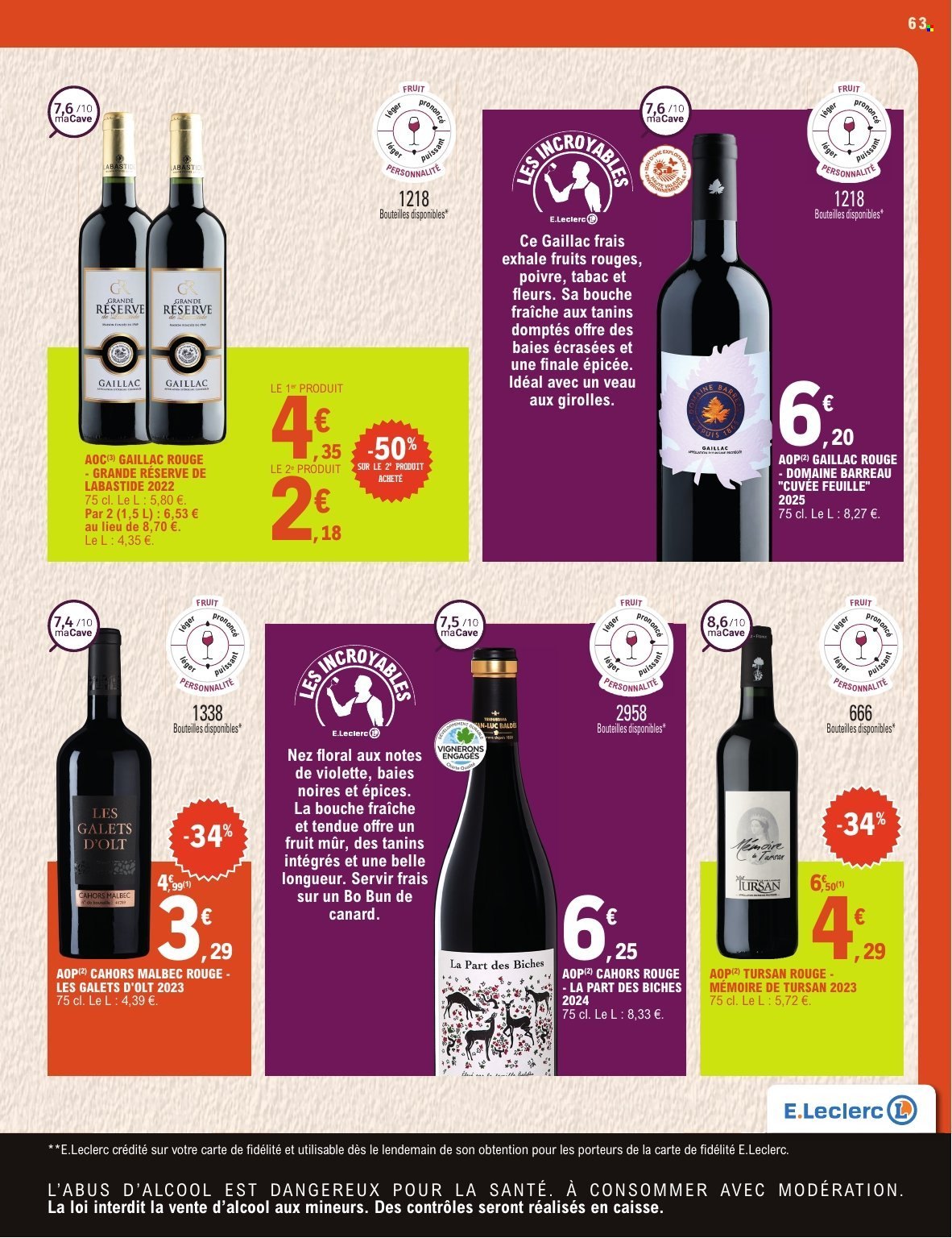 Catalogue E.Leclerc - 26.09.2026 - 10.10.2026. Page 63