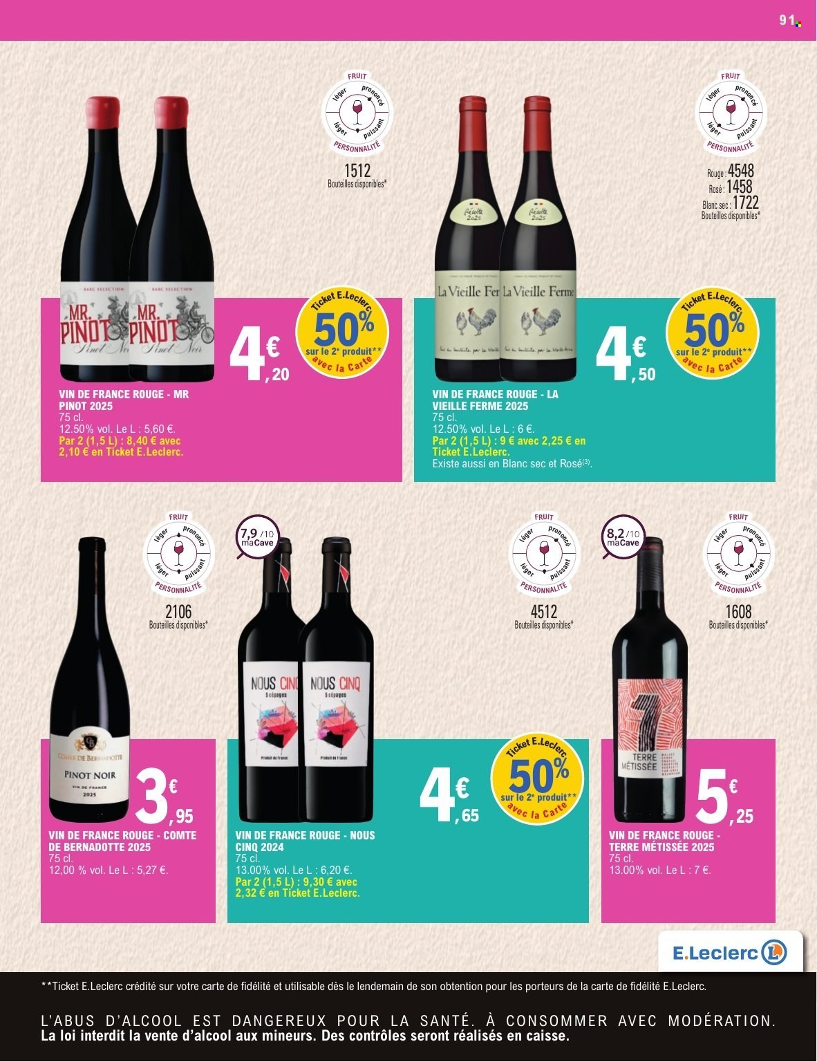 Catalogue E.Leclerc - 26.09.2026 - 10.10.2026. Page 91