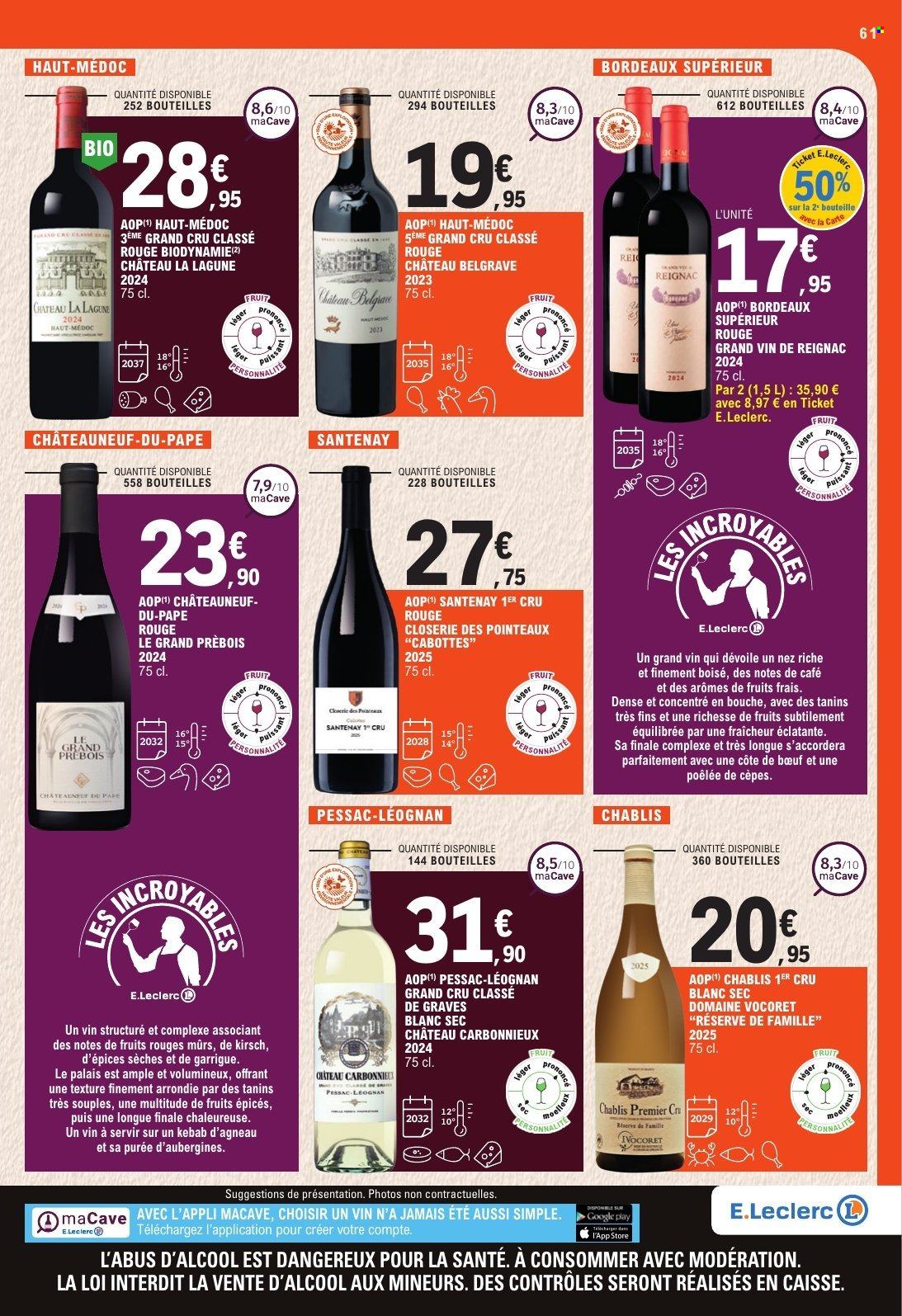 Catalogue E.Leclerc - 29.09.2026 - 11.10.2026. Page 61