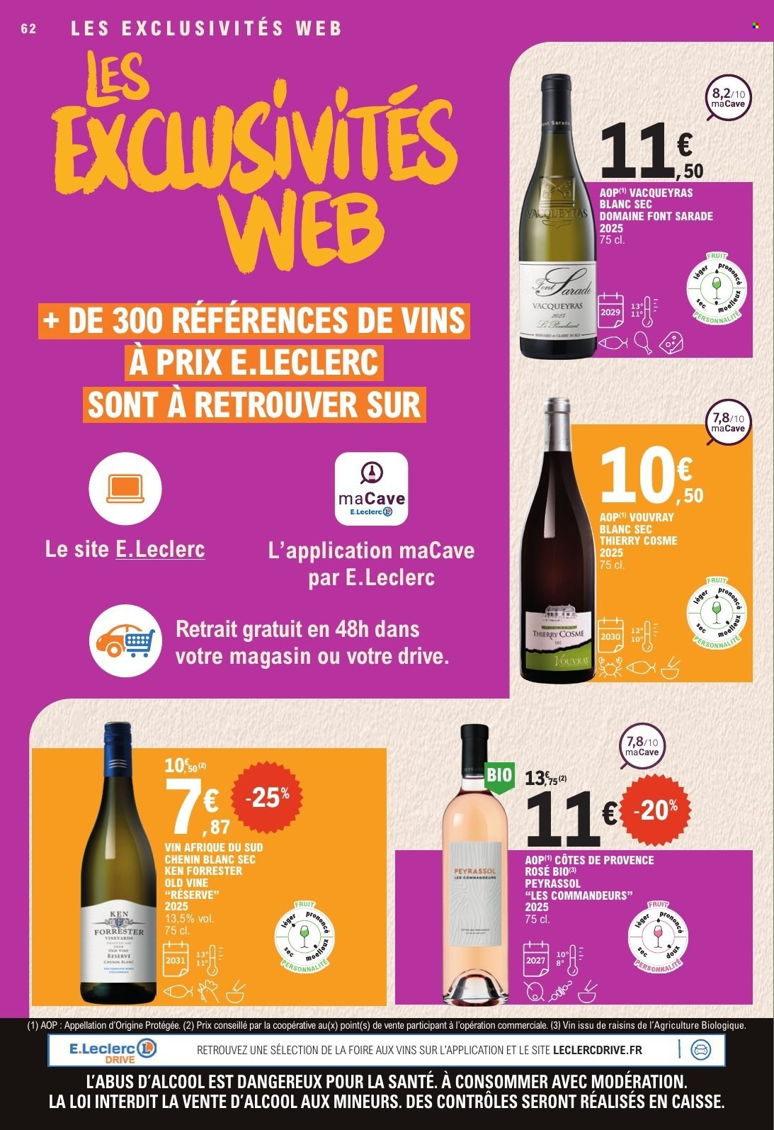 Catalogue E.Leclerc - 29.09.2026 - 11.10.2026. Page 62