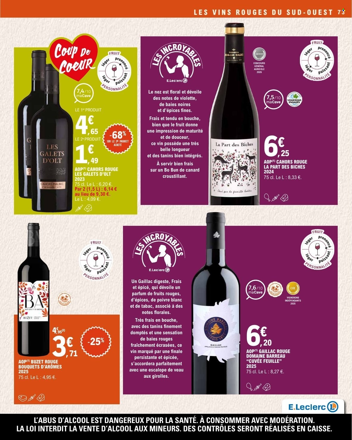 Catalogue E.Leclerc - 26.09.2026 - 10.10.2026. Page 73