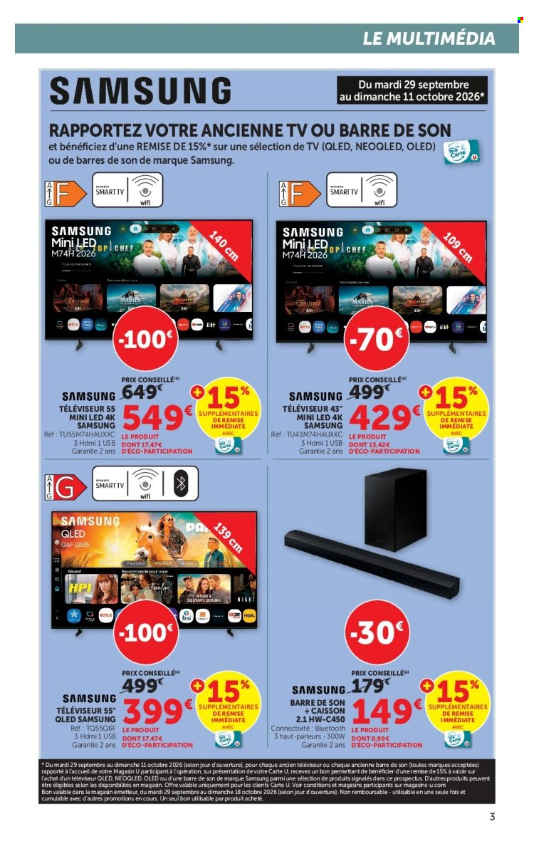 Catalogue SUPER U - 29.09.2026 - 11.10.2026. Page 3