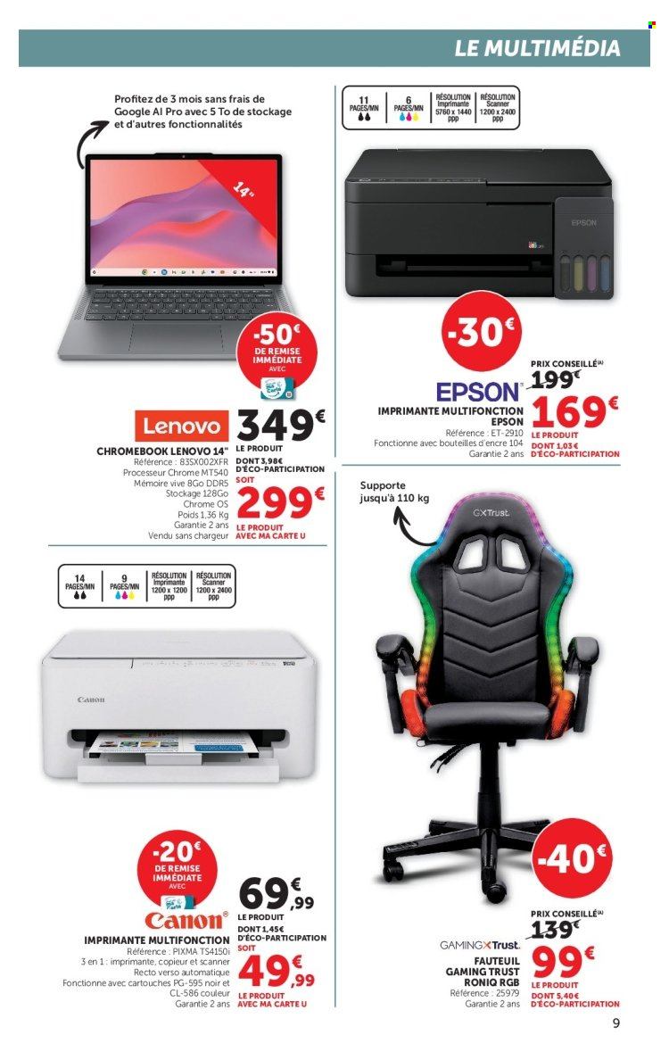 Catalogue SUPER U - 29.09.2026 - 11.10.2026. Page 9
