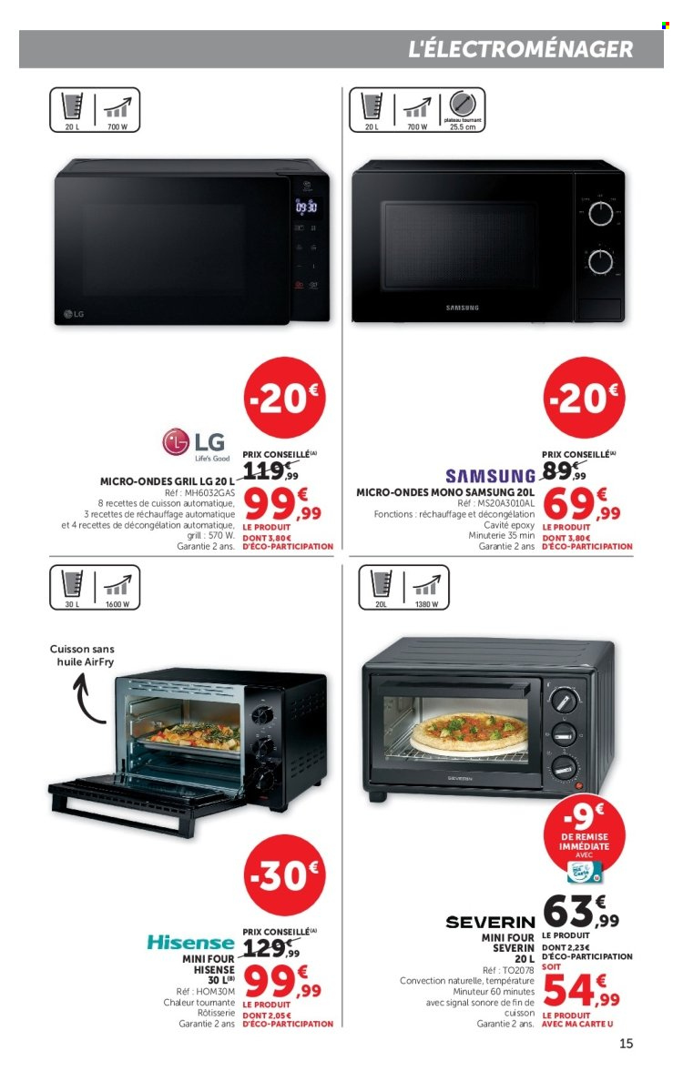 Catalogue SUPER U - 29.09.2026 - 11.10.2026. Page 15