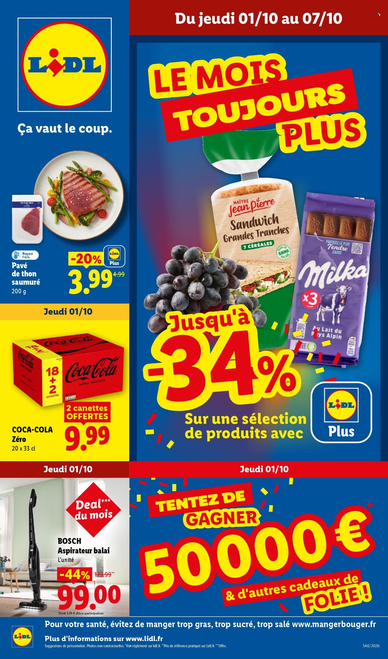 Catalogue Lidl - 01.10.2026 - 07.10.2026. Page 1
