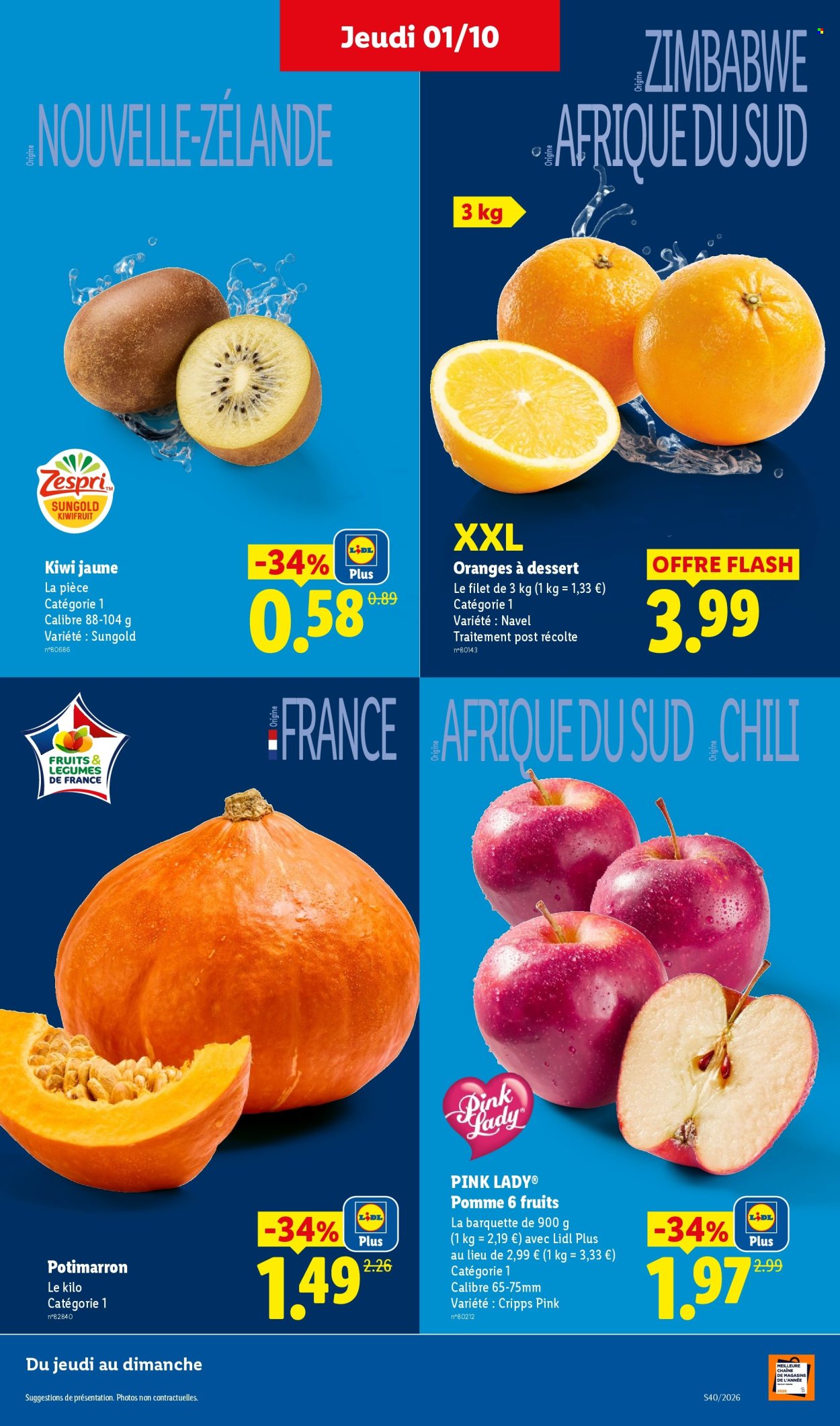 Catalogue Lidl - 01.10.2026 - 07.10.2026. Page 3