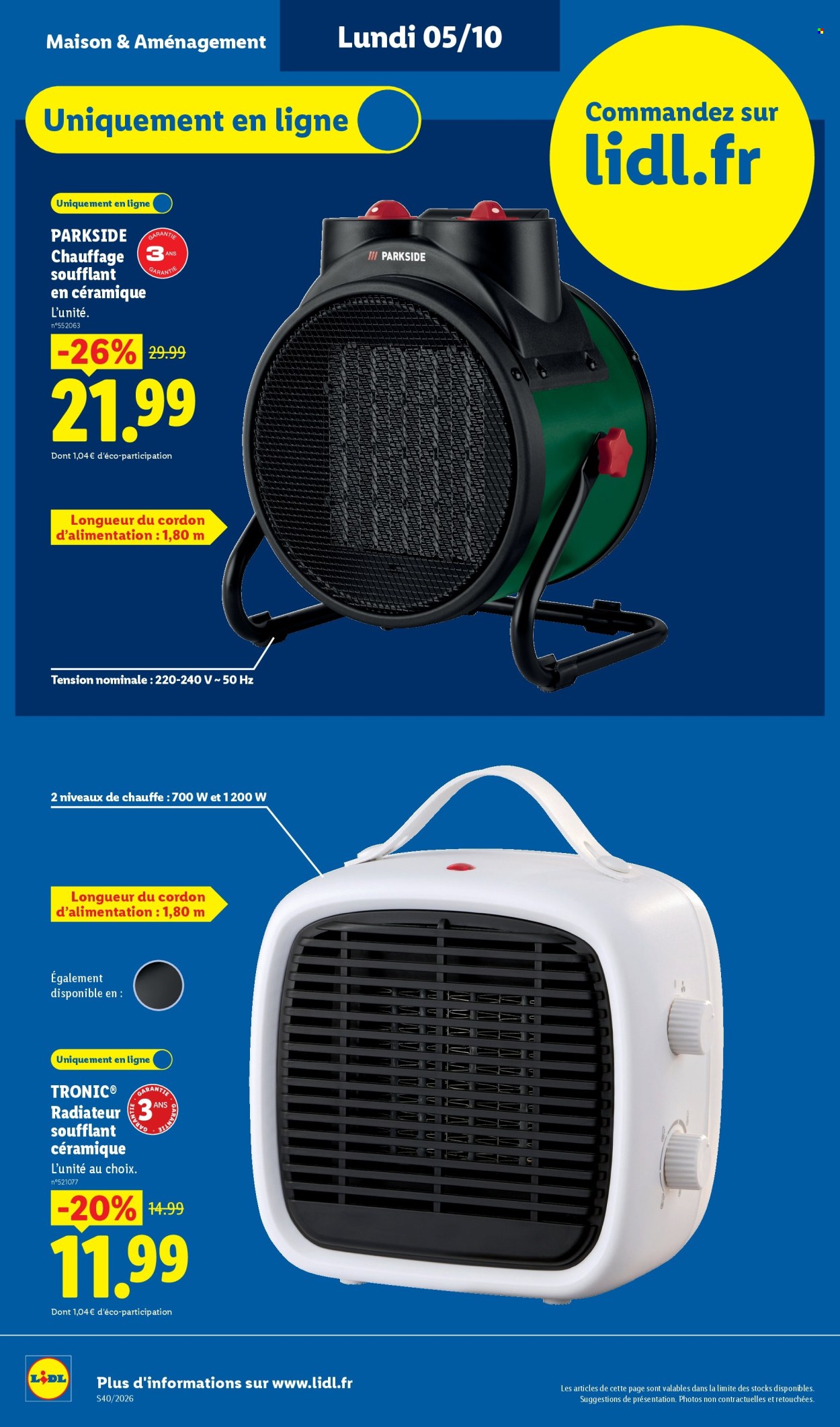 Catalogue Lidl - 01.10.2026 - 07.10.2026. Page 44