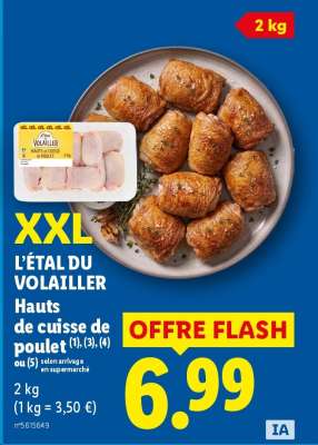 L'ÉTAL DU VOLAILLER Hauts de cuisse de poulet