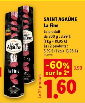 Saint Agaûne la fine