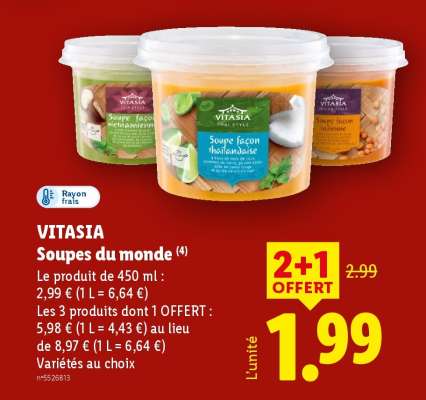 VITASIA Soupes du monde