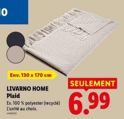 LIVARNO HOME Plaid