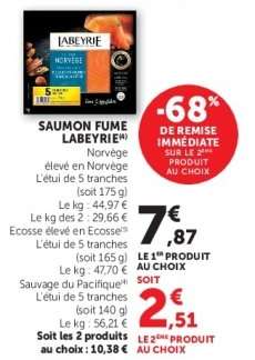 SAUMON FUMÉ LABEYRIE