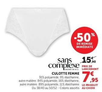 Culotte Femme