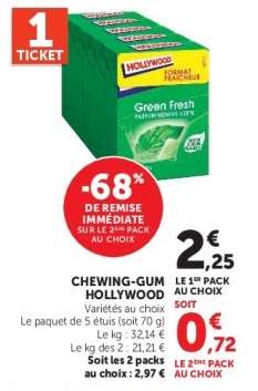CHEWING-GUM “HOLLYWOOD”
