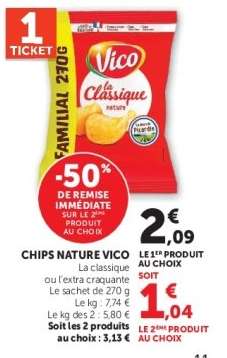 Chips nature VICO