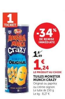 TUILES “MONSTER MUNCH CRAZY”