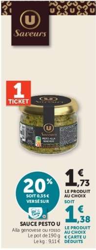 SAUCE PESTO U