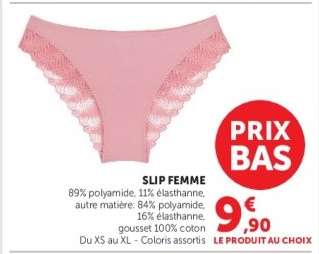 Slip femme