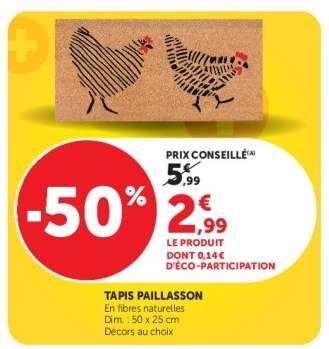 Tapis Paillasson