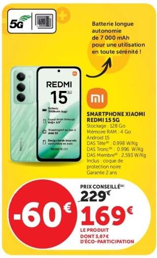 SMARTPHONE XIAOMI REDMI 15 5G