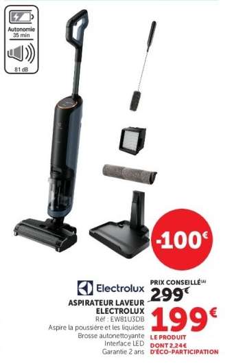 Aspirateur Laveur Electrolux