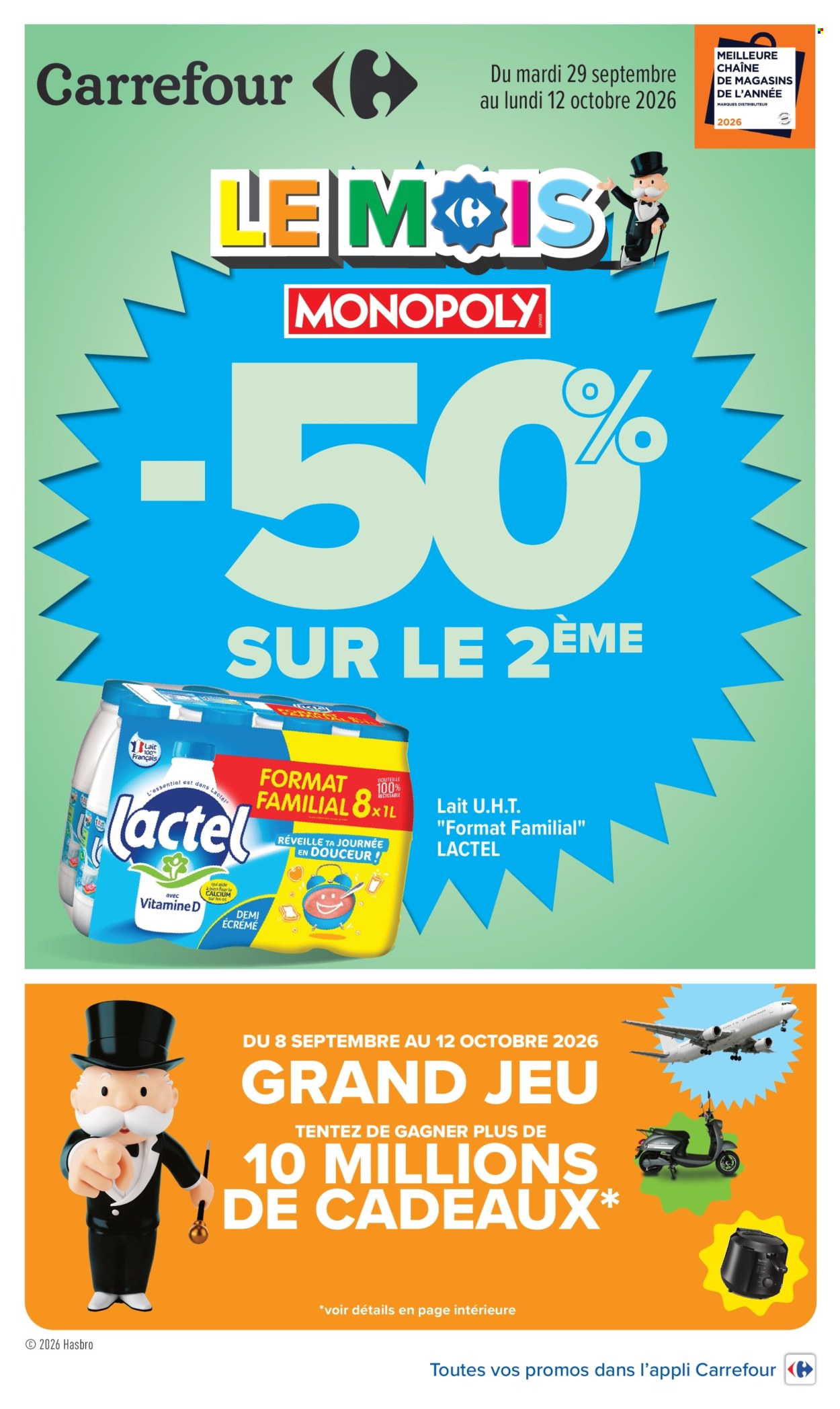 Catalogue Carrefour Hypermarchés - 29.09.2026 - 12.10.2026. Page 1