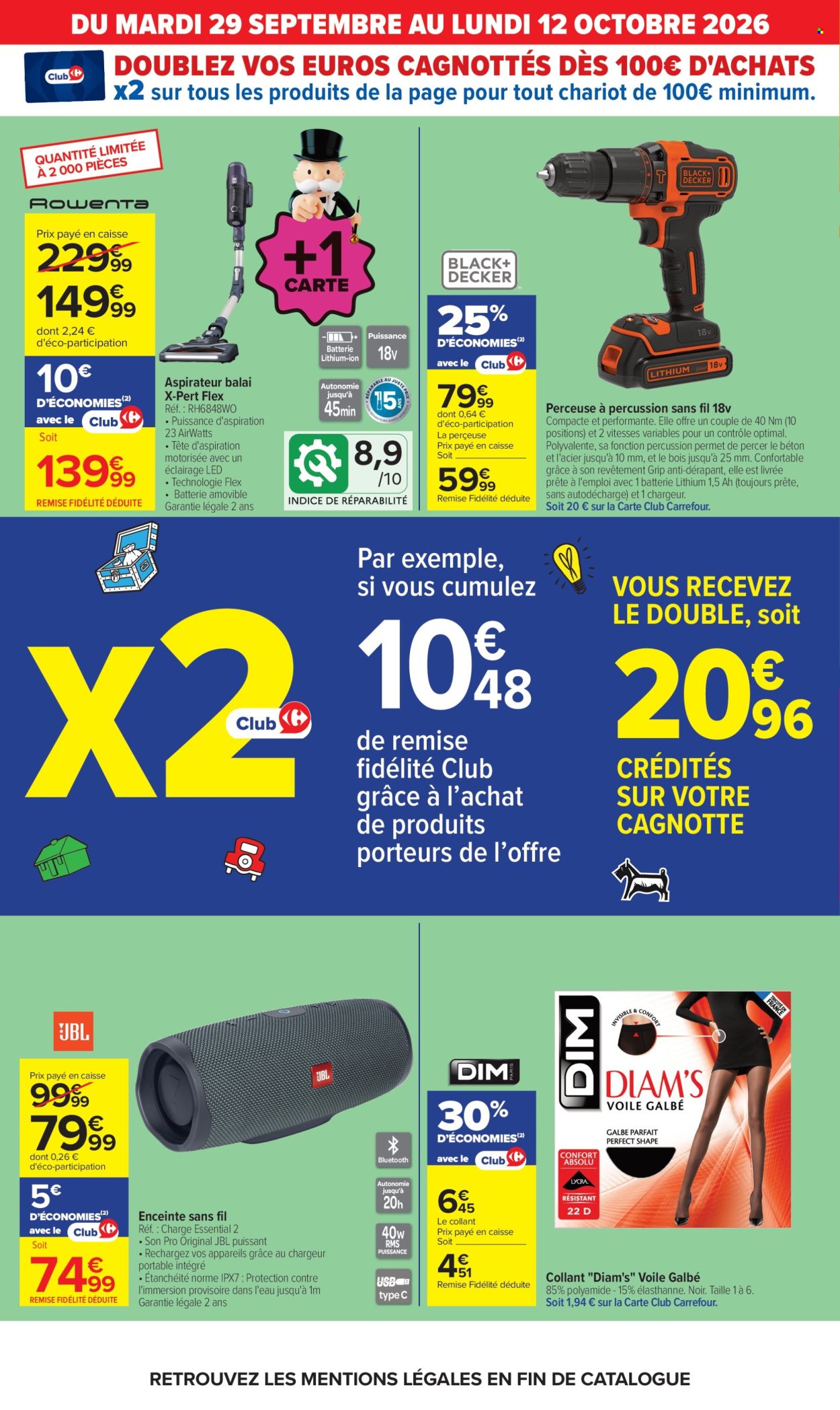 Catalogue Carrefour Hypermarchés - 29.09.2026 - 12.10.2026. Page 10