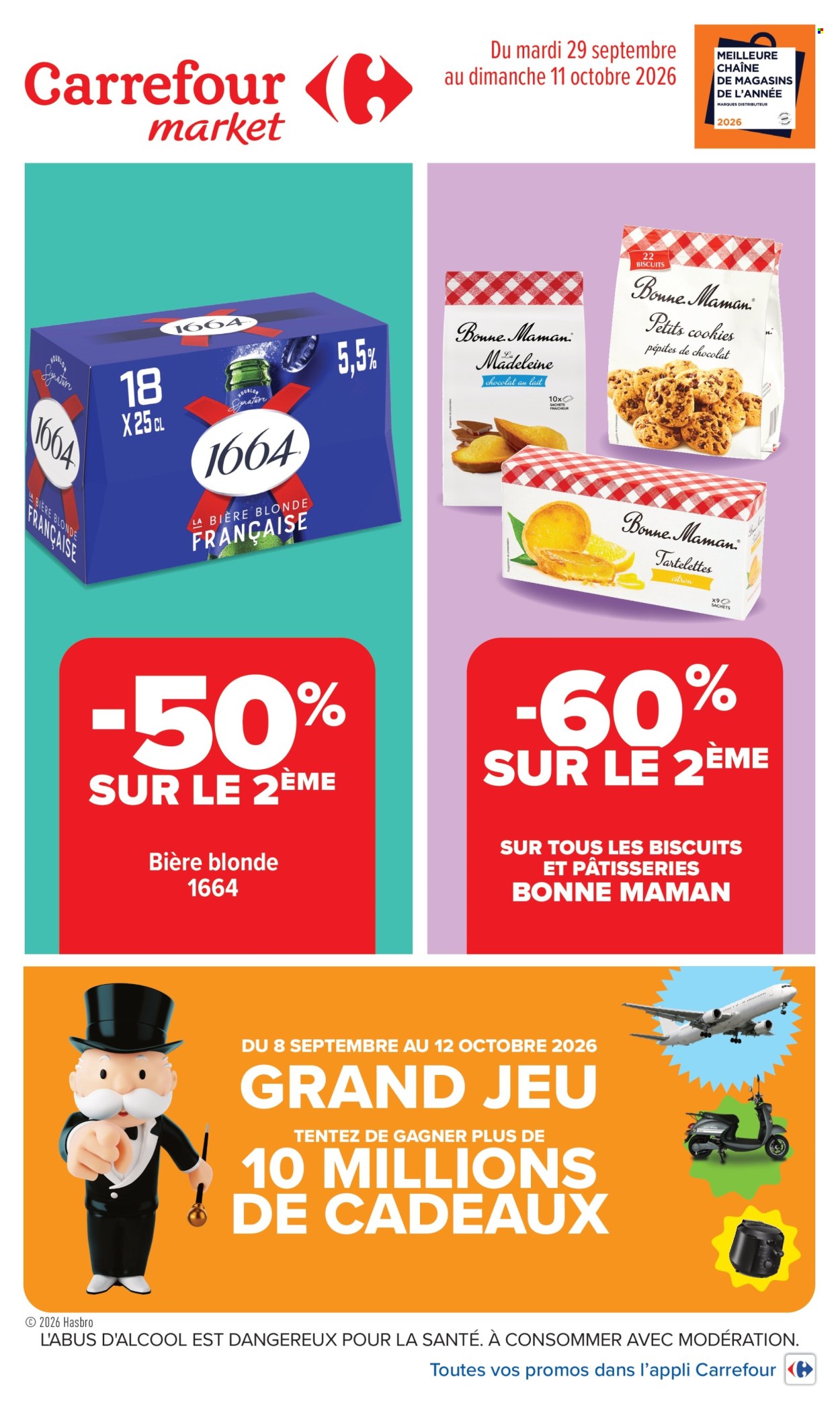 Catalogue Carrefour Market - 29.09.2026 - 11.10.2026. Page 1