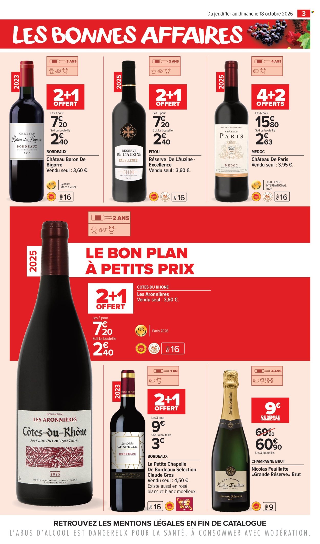 Catalogue Carrefour Market - 01.10.2026 - 18.10.2026. Page 3