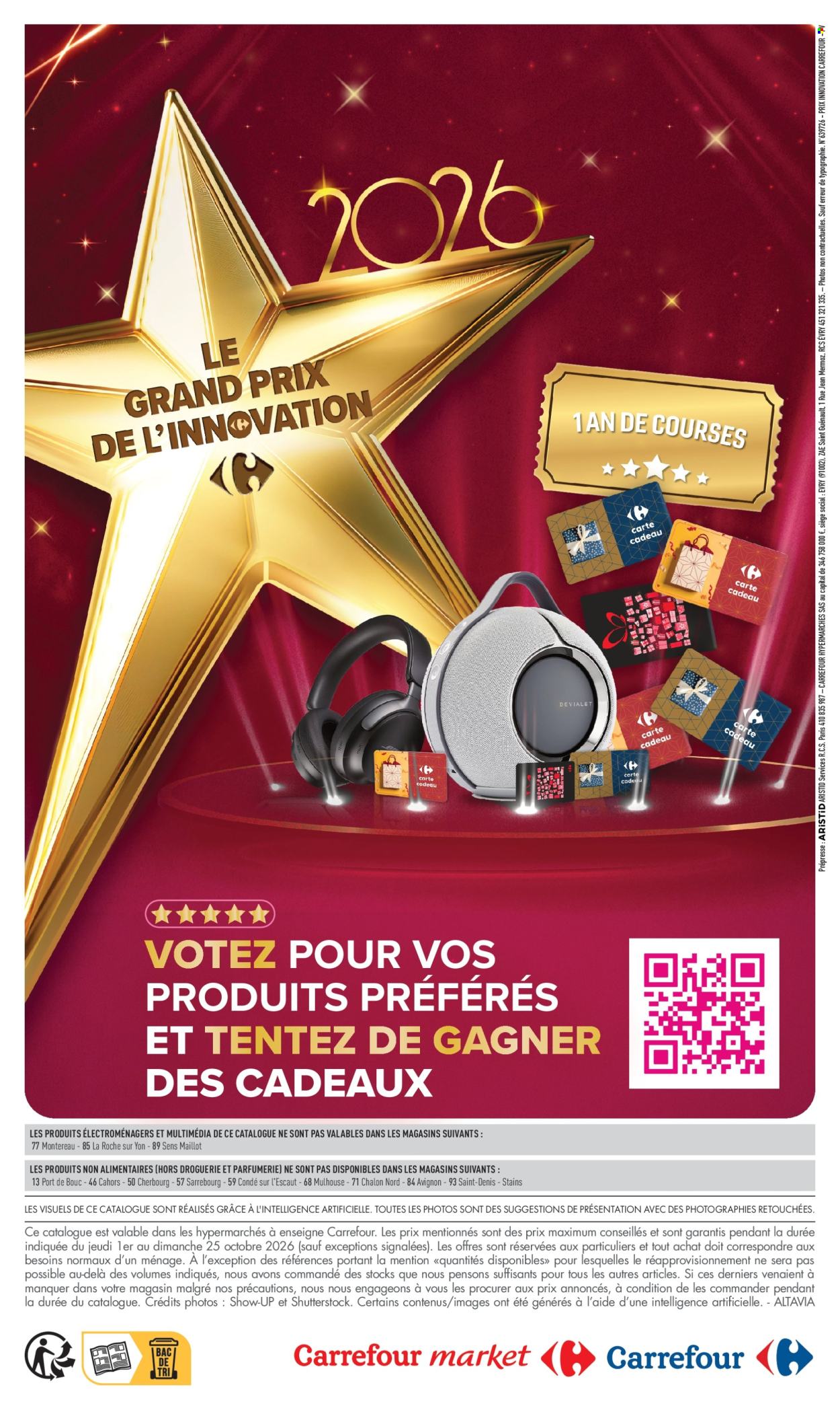 Catalogue Carrefour - 01.10.2026 - 25.10.2026. Page 72