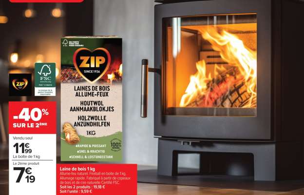 Laine de bois 1 kg