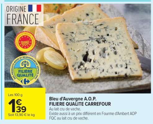 Bleu d'Auvergne A.O.P.
