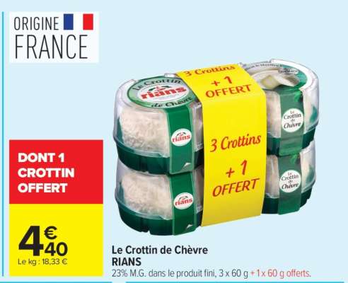 Le Crottin de Chèvre Rians