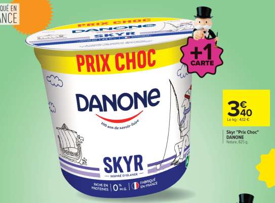 Skyr "Prix Choc" DANONE