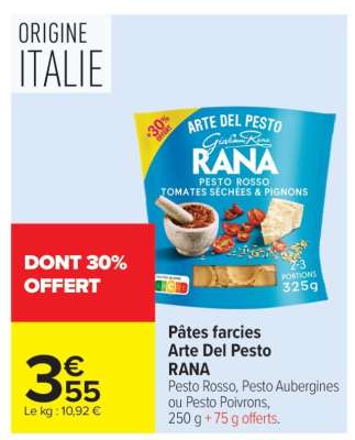 Pâtes farcies Arte Del Pesto RANA