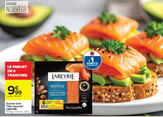 Saumon fumé «Offre Spéciale» LABEYRIE