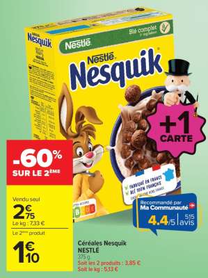 Céréales Nesquik